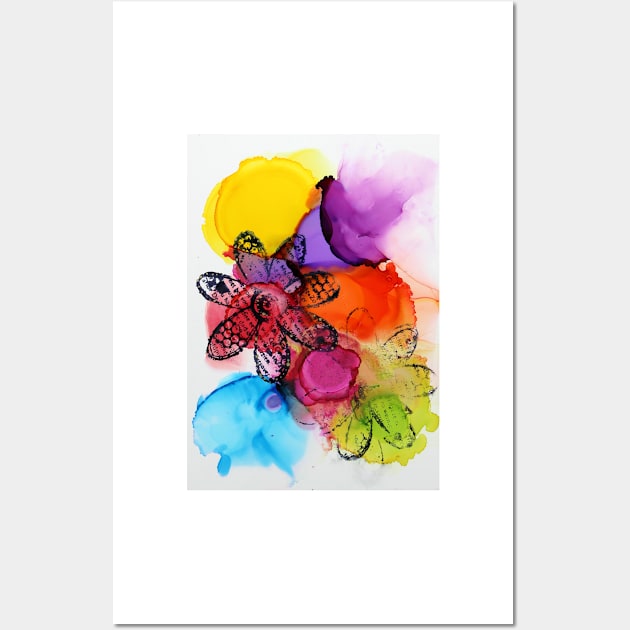 You, my flower (happy art) Wall Art by mptresart